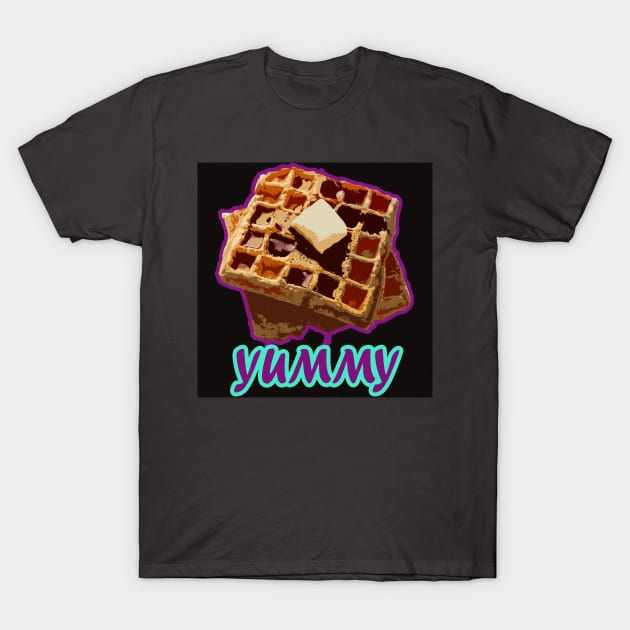 international waffle day 2020 yummy T-Shirt by Aleey